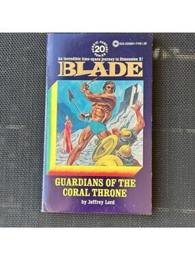 Richard Blade No. 20 : Guardians of The Coral Throne by Jeffrey Lord Paperback